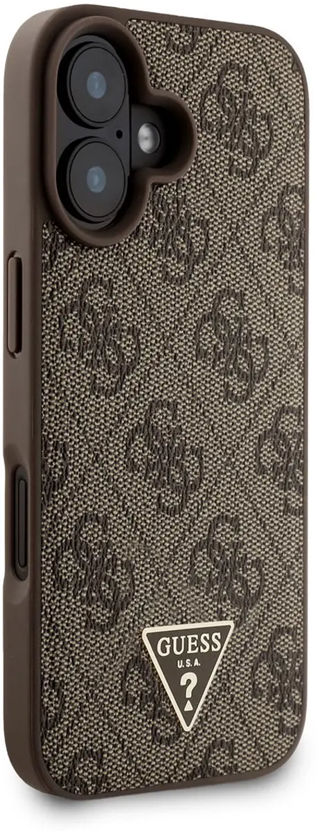 Guess Telefoonhoesje iPhone 16 - MagSafe - Bruin - MPN 3666339475604