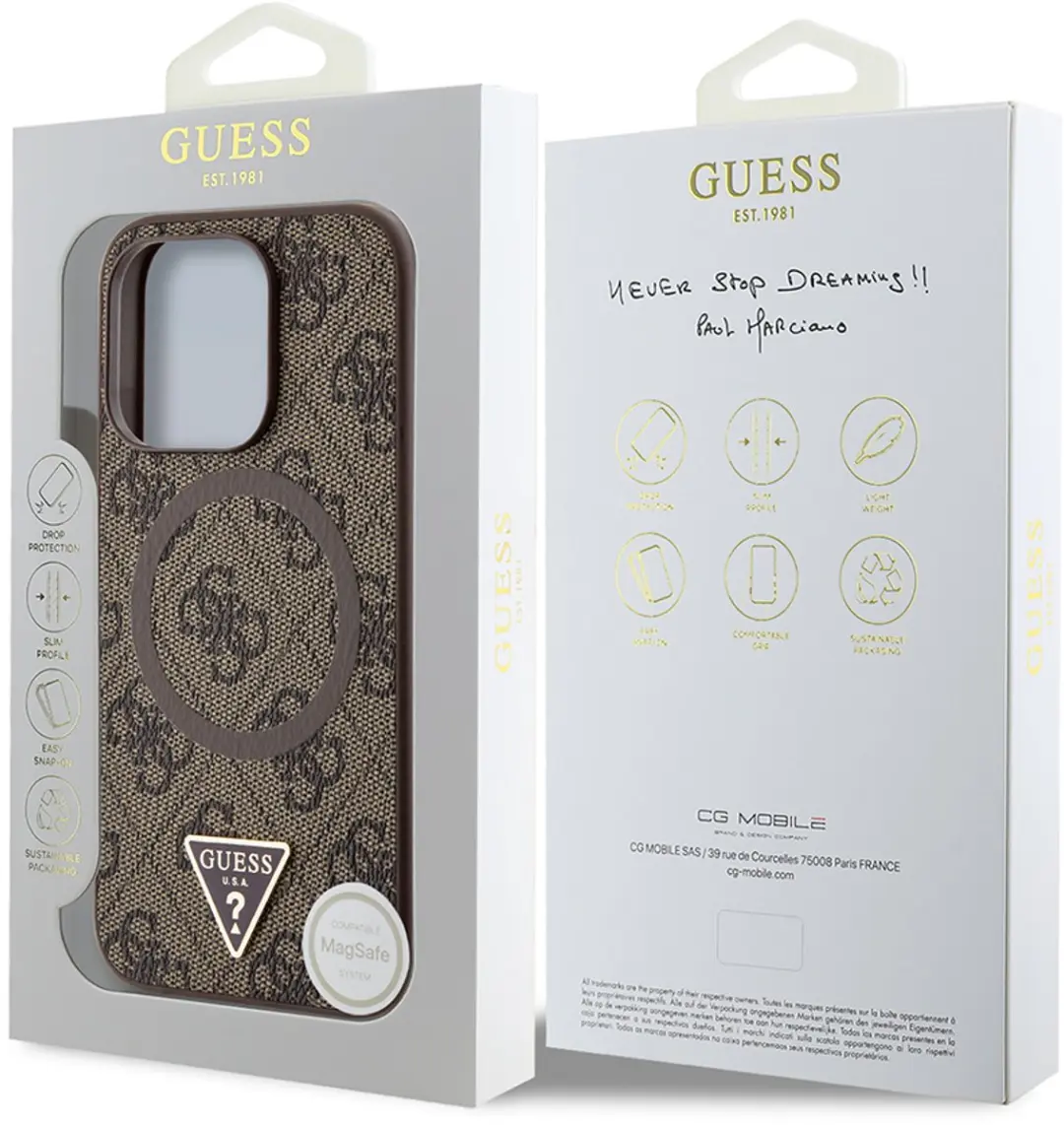 GUESS Hoes iPhone 15 Pro Max - Bruin