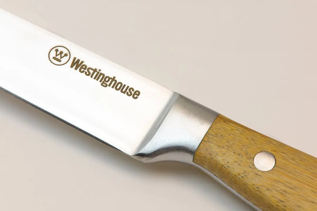Westinghouse Koksmes 13cm - RVS - Bamboe Handvat
