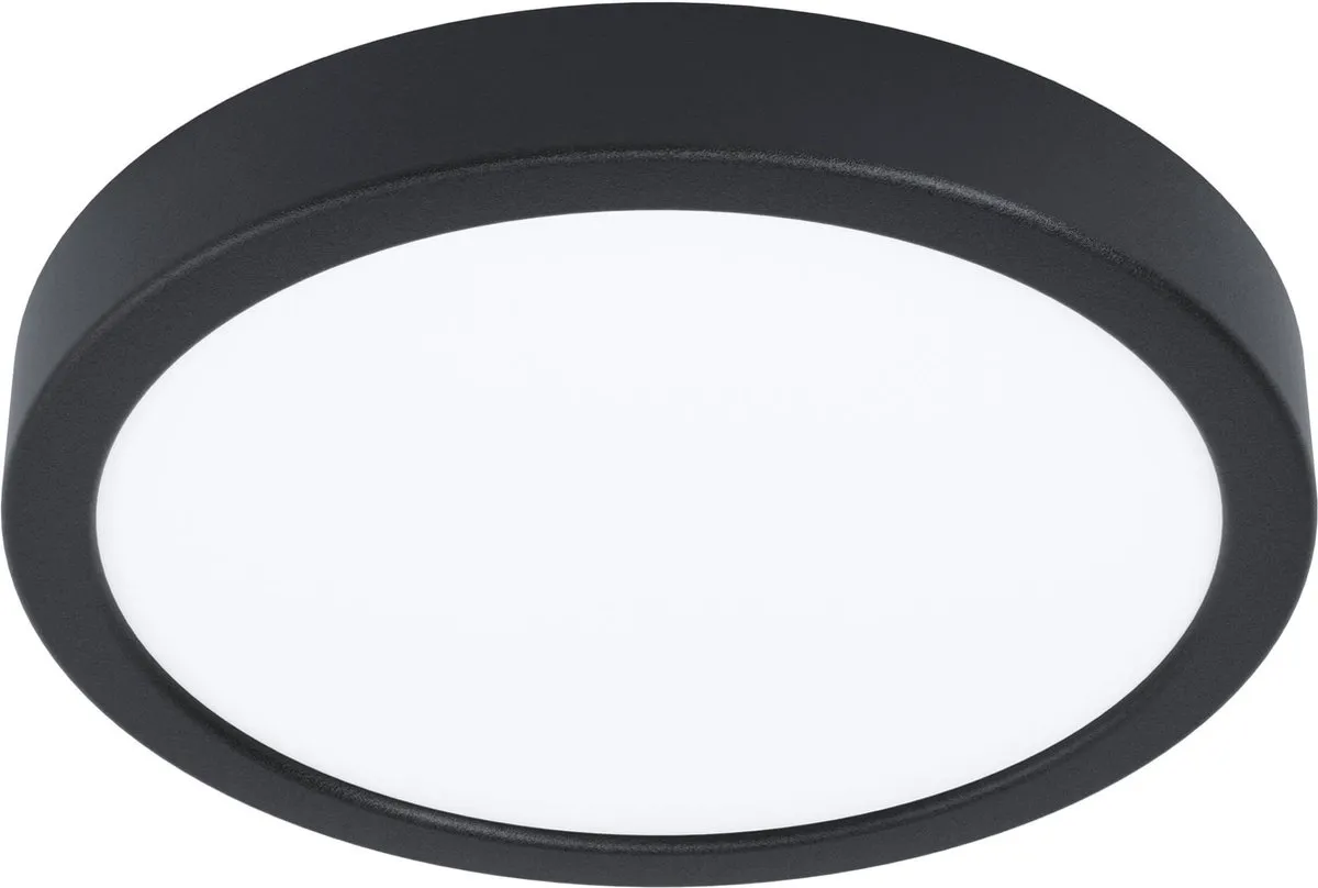 Eglo Fueva 5 Opbouwlamp LED Ø21cm Zwart