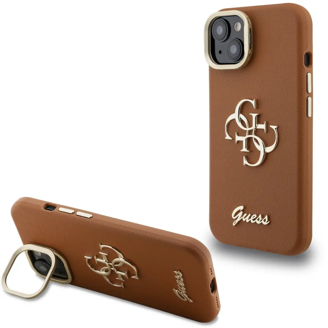 GUESS 4G Logo iPhone 14 Hoesje