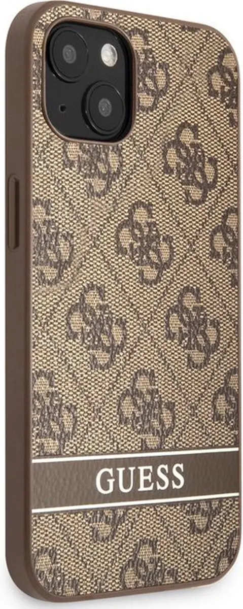Guess GUHCP134GF4GBR Hoesje iPhone 13 - Bruin
