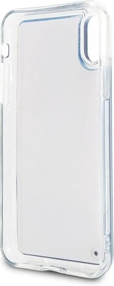 GUESS California Glow In The Dark Hoesje iPhone XS/X - Rood/Blauw