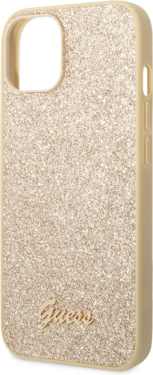 GUESS iPhone 14 Hoesje 3666339065089 - Goud