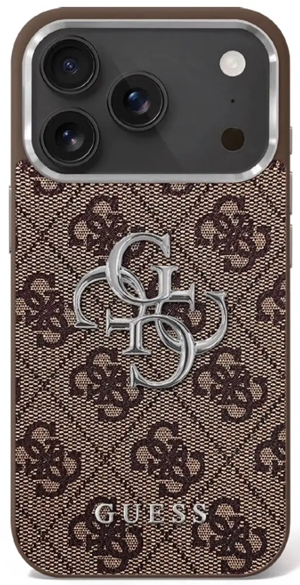 GUESS iPhone 17 Back Cover - Bruin - 3666339517915
