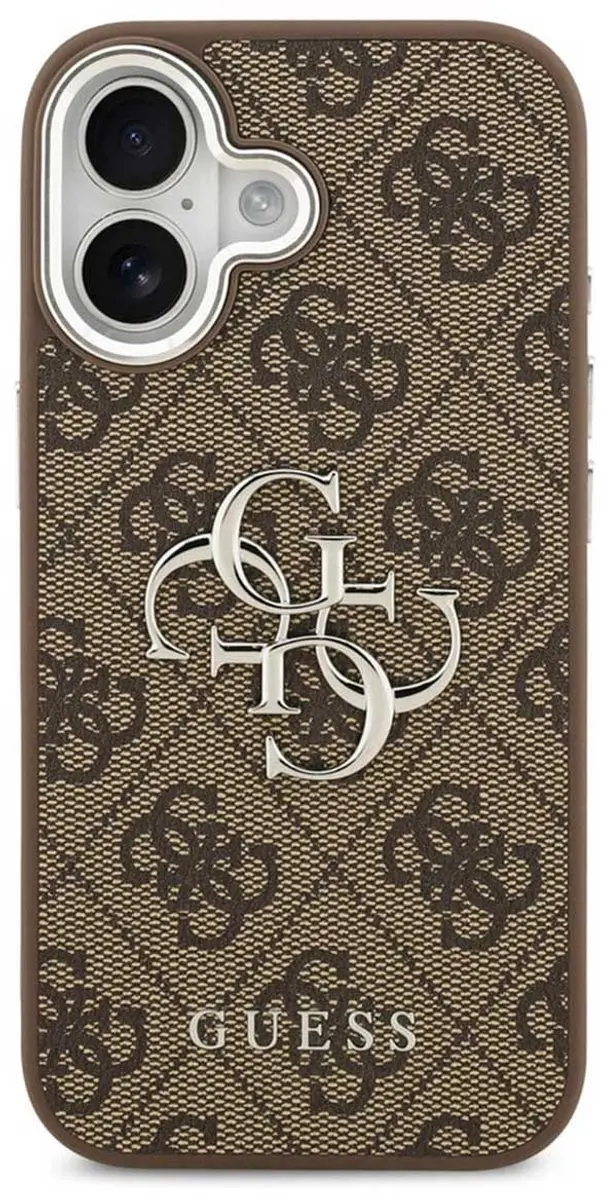 GUESS iPhone 17 Back Cover - Bruin - 3666339517915