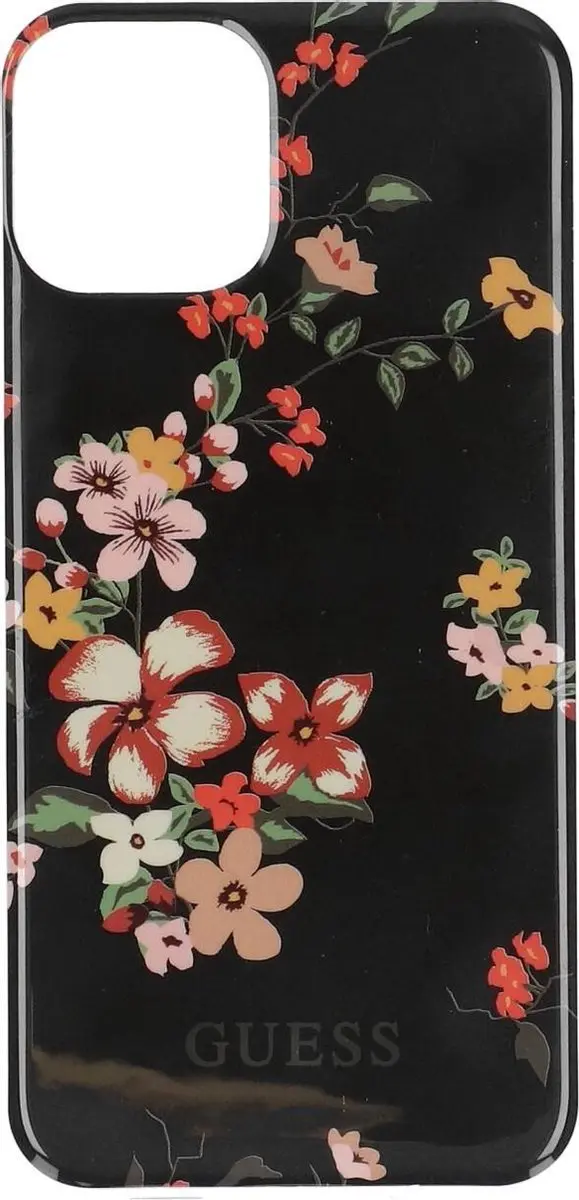 GUESS Shiny Flower Hard Case iPhone 11 Pro S212-2 - Zwart - afbeelding 6 van 6