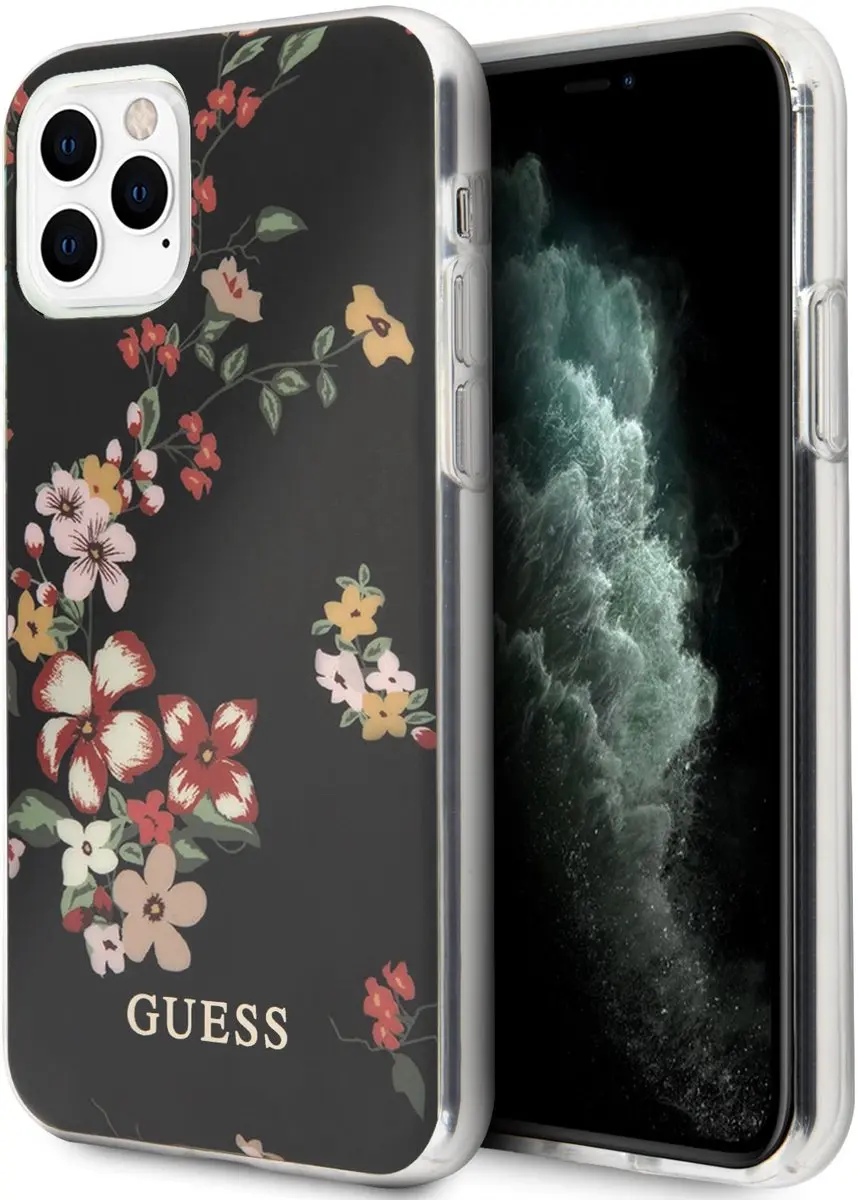 GUESS Shiny Flower Hard Case iPhone 11 Pro S212-2