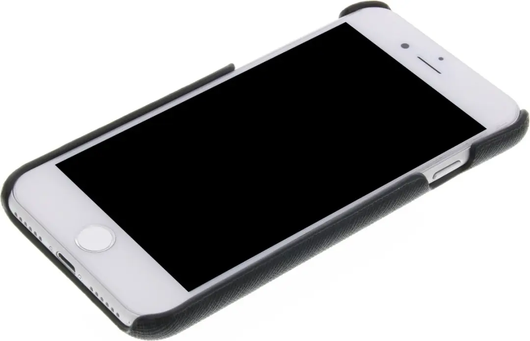 GUESS Saffiano Backcover Case iPhone 7/8/SE 2020 - Zwart