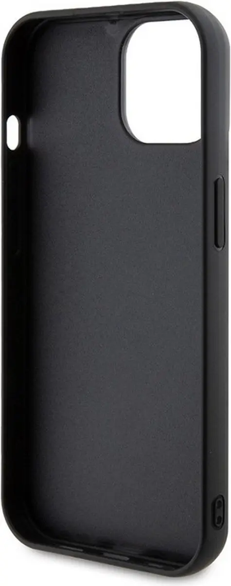 GUESS Square Mirror Back Case - iPhone 15 - Zwart