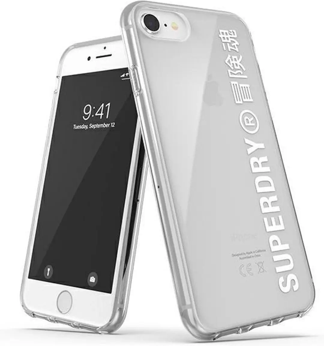 Superdry Snap Case iPhone 7/8/SE 2020 - Transparant