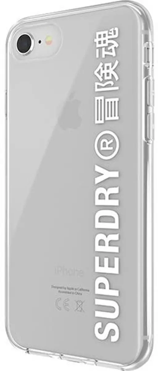 Superdry Snap Case iPhone 7/8/SE 2020 - Transparant