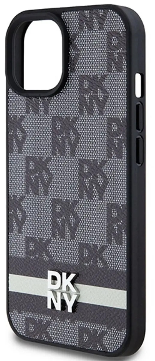 DKNY DKHCP14SPCPTSSK Hoesje iPhone 14 - Zwart Checkered - afbeelding 6 van 6