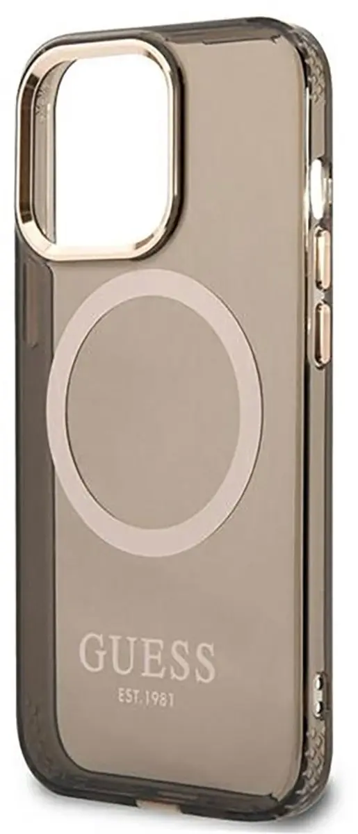 GUESS Translucent Back Case MagSafe iPhone 13 Pro Max