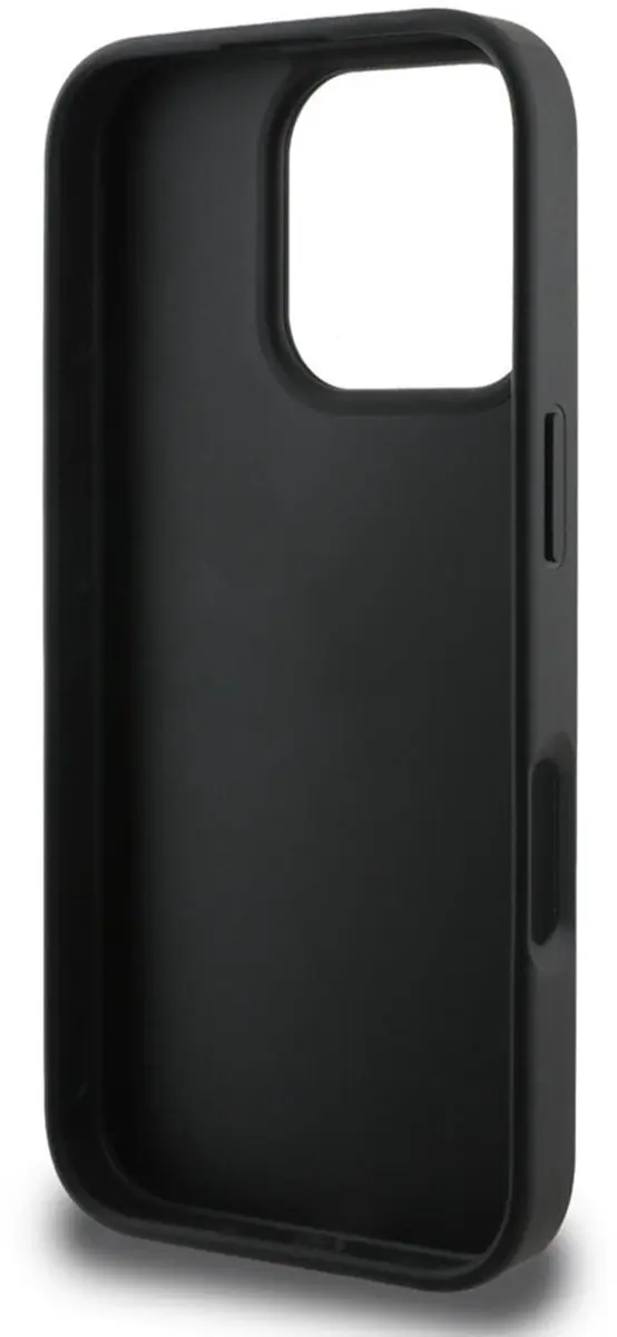 Guess GUHCP16LG4GLGR Hoesje iPhone 16 Pro - Zwart