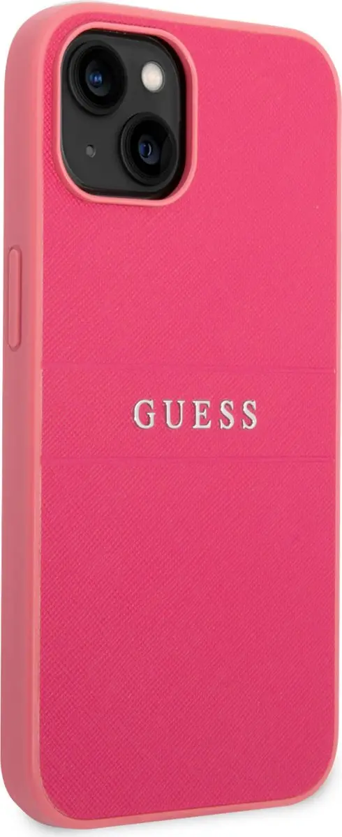 Guess Hoesje iPhone 14 Plus - Fuchsia - 3666339090753