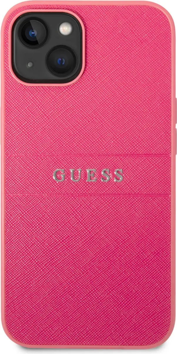 Guess Hoesje iPhone 14 Plus - Fuchsia - 3666339090753