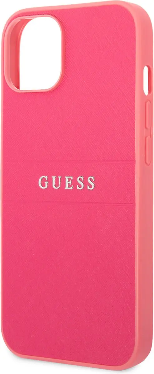 Guess Hoesje iPhone 14 Plus - Fuchsia - 3666339090753