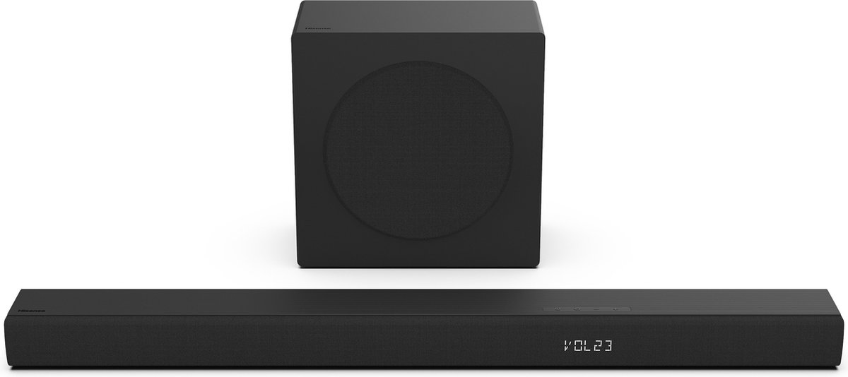 Hisense HS3100 soundbar luidspreker Zwart 3.1 kanalen 480 W
