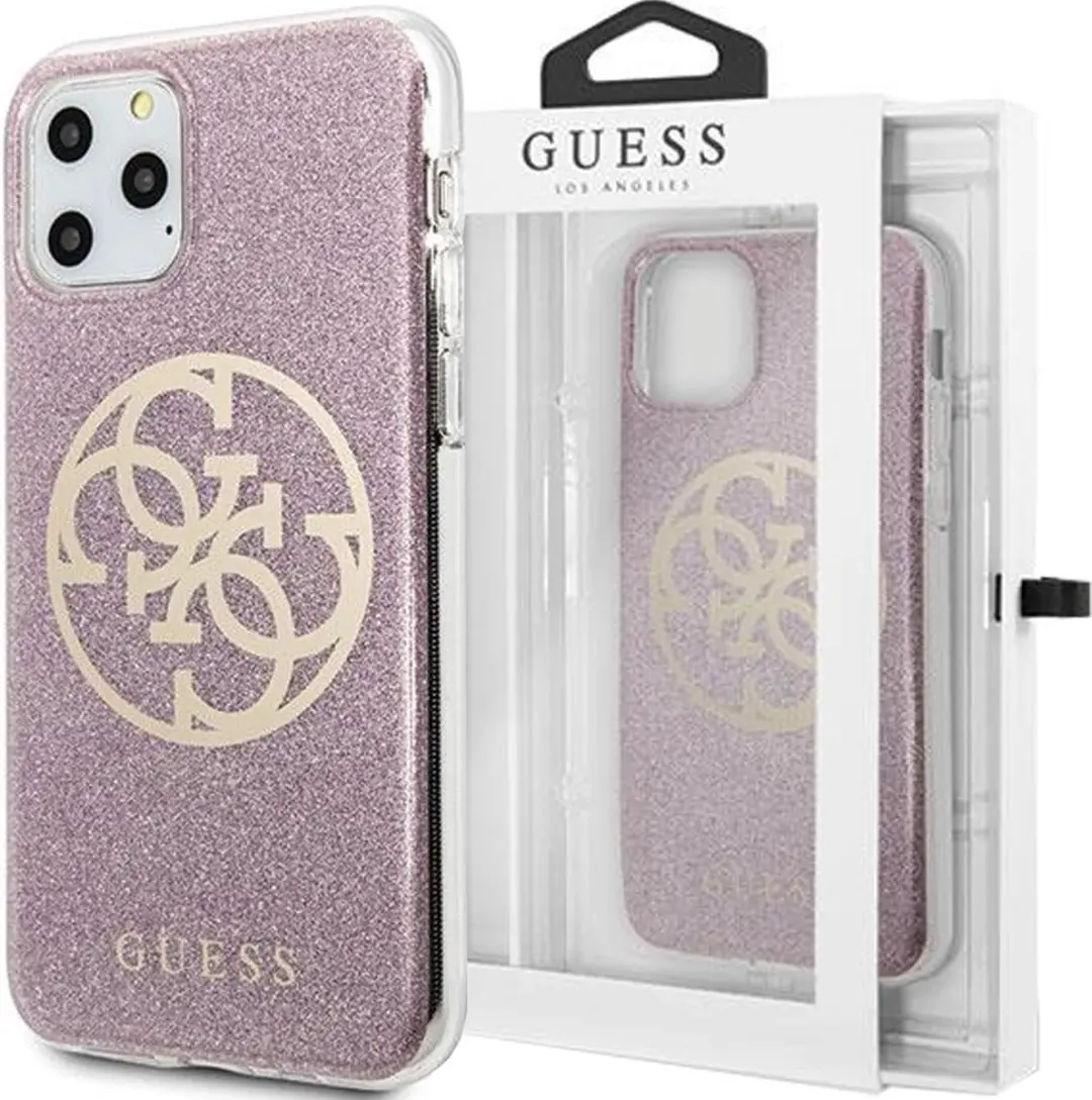 GUESS Collection 2020 iPhone 11 Pro Max Hoesje - Roze Gold