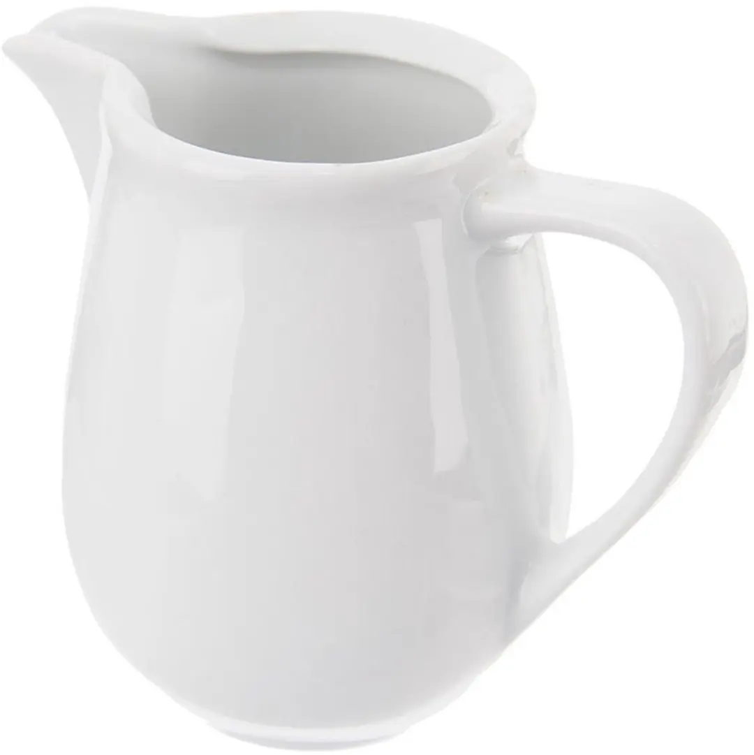 Orion Mona Serie Porseleinen Melkkannetje 80ml - Wit