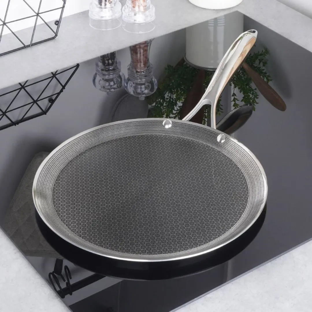 Orion Grote Koekenpan 29cm - Inductie - Zilver