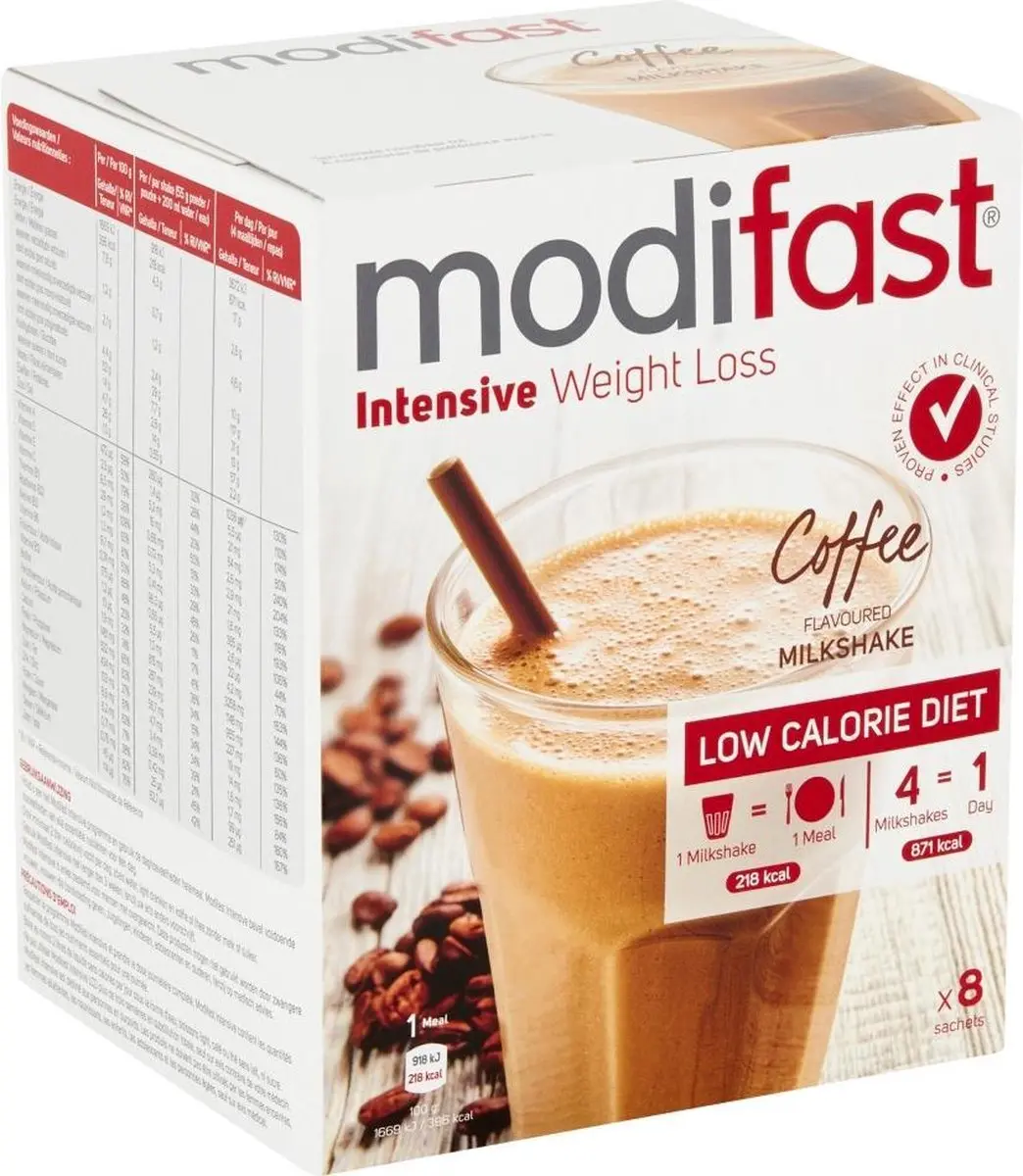 Modifast Intensive Milkshake Koffie 440g