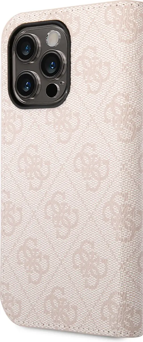 Guess 4G Book Case iPhone 14 Pro - Roze - afbeelding 6 van 6