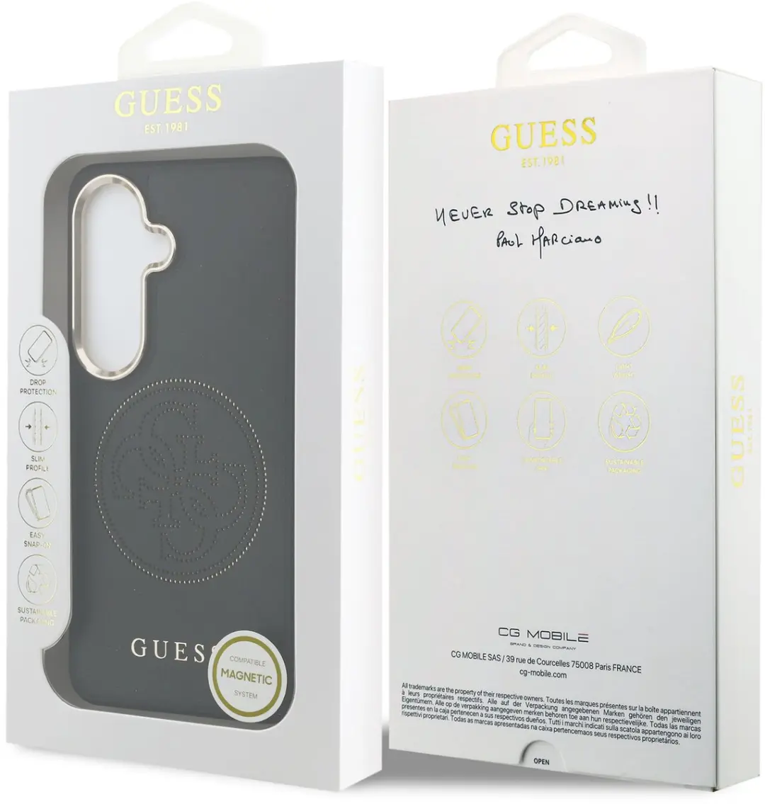 Guess Telefoonhoesje Galaxy S26 MagSafe - Zwart