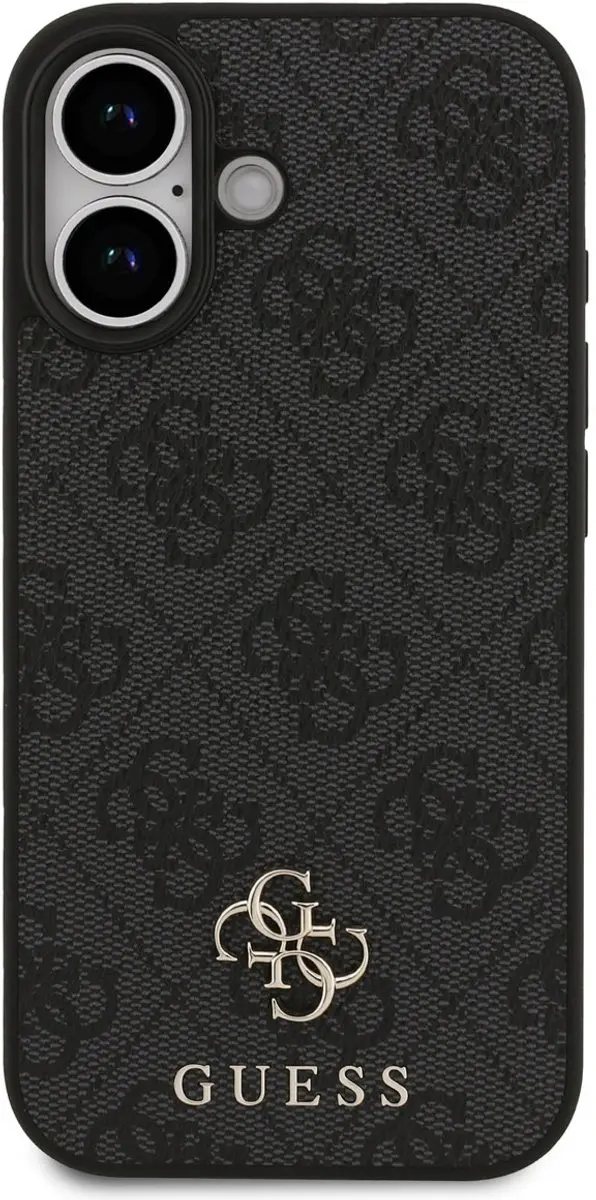 GUESS Back Cover Case iPhone 17 - Zwart - MagSafe