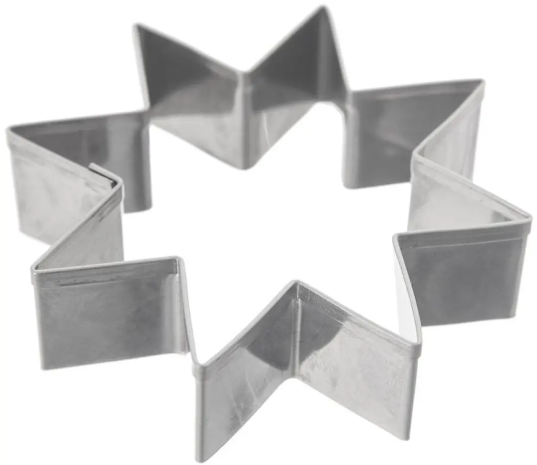 Orion Ster Bakvorm 6cm - Roestvrij Staal