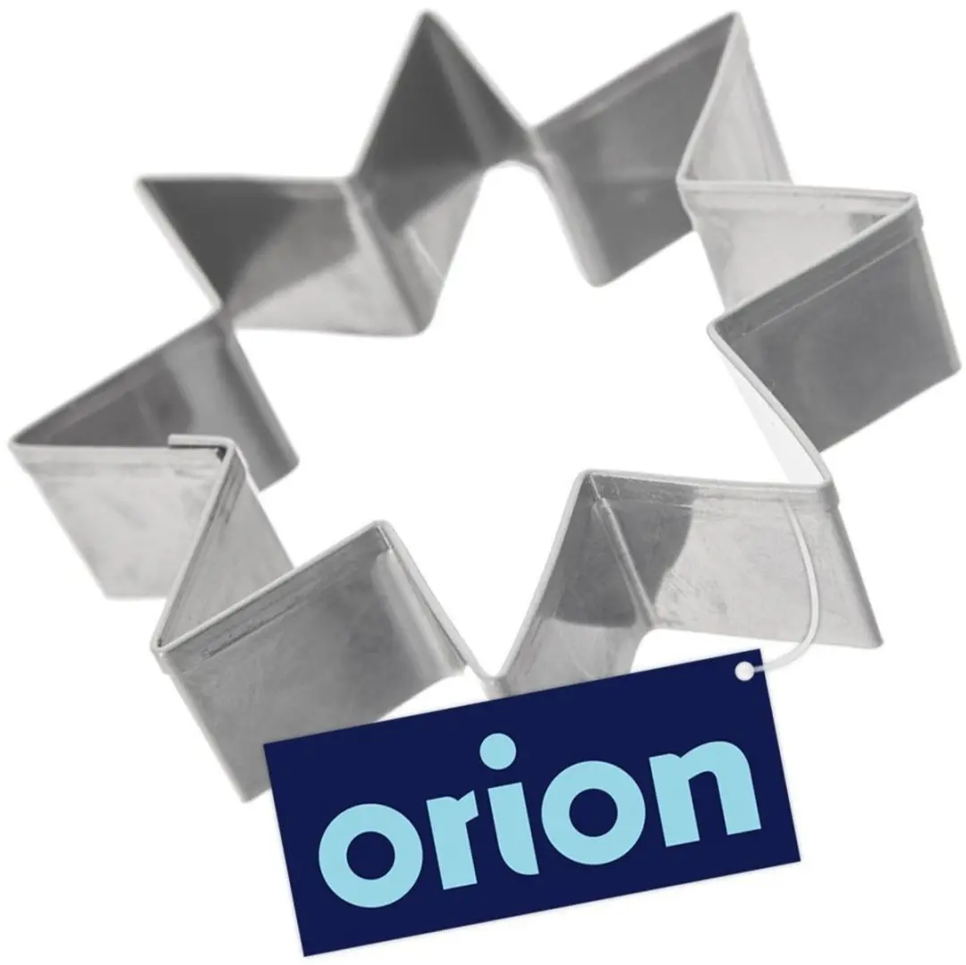 Orion Ster Bakvorm 6cm - Roestvrij Staal