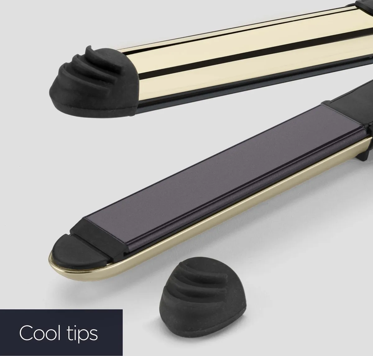 Babyliss Black Onyx ST484E Stijltang - Keramisch - 5 standen 130-230°C - Goud - afbeelding 6 van 6