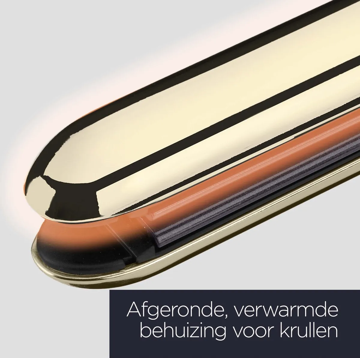 Babyliss Black Onyx ST484E Stijltang - Keramisch - 5 standen 130-230°C - Goud