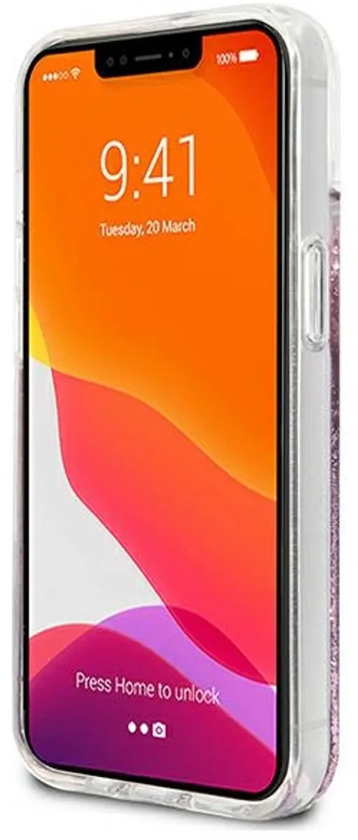 Guess Hoesje iPhone 13 mini 5,4" - Roze