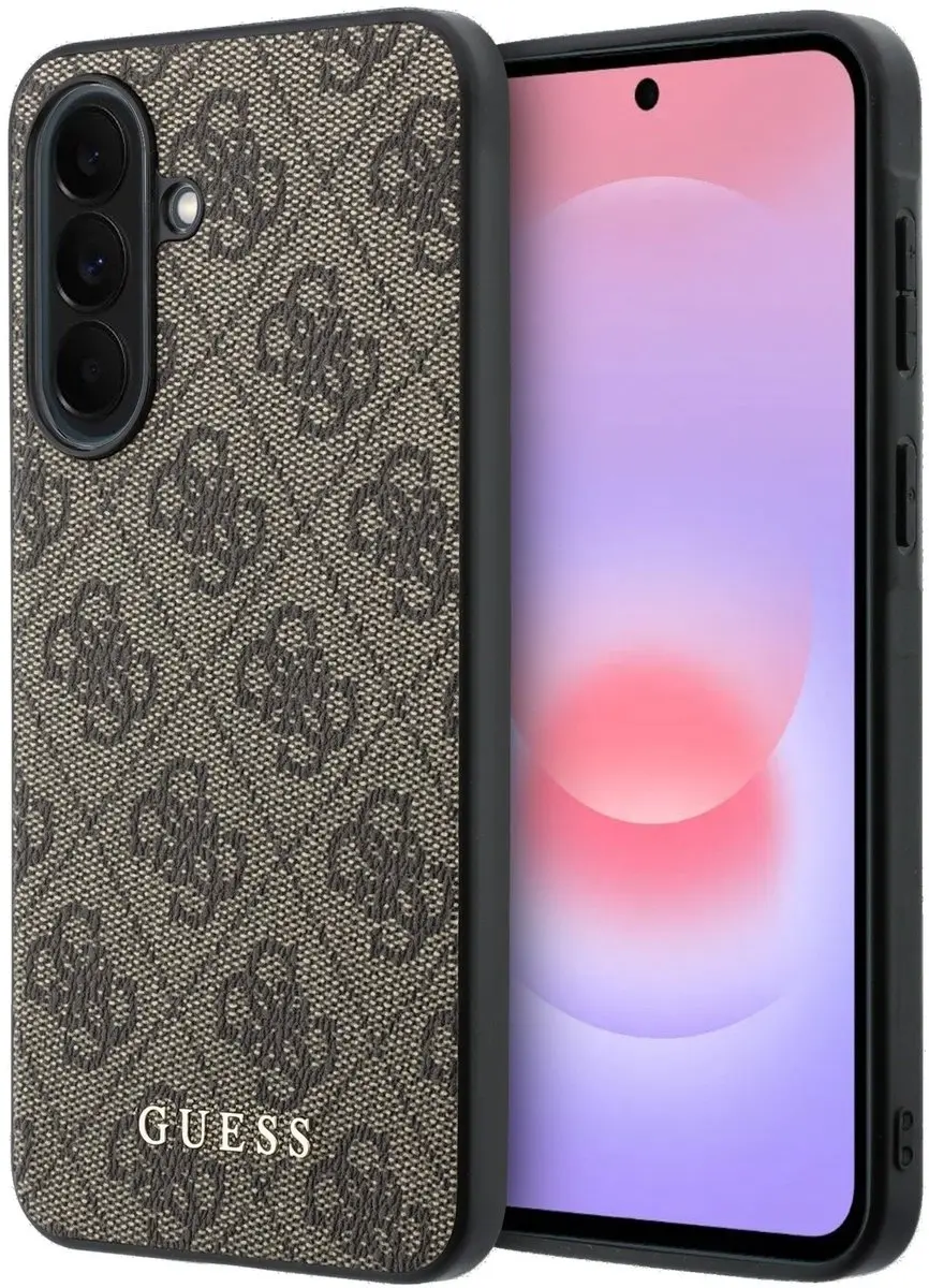 Guess Hoesje Samsung Galaxy A37 - Bruin PU Leder