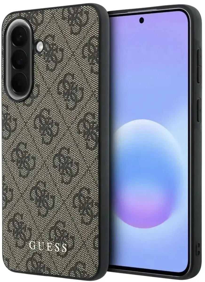 Guess Hoesje Samsung Galaxy A37 - Bruin PU Leder