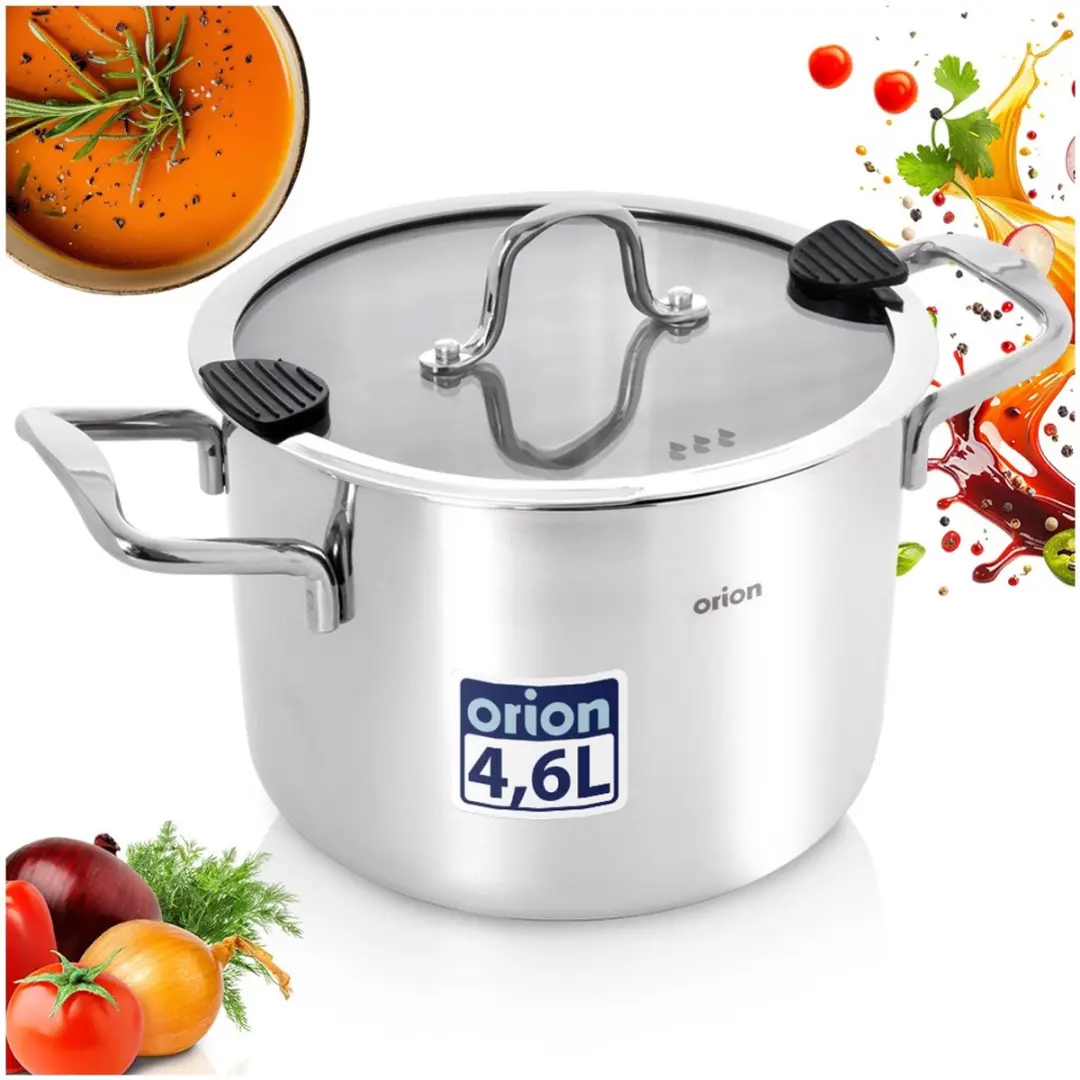 Orion Kookpan 20cm - 4,6L - Zilver