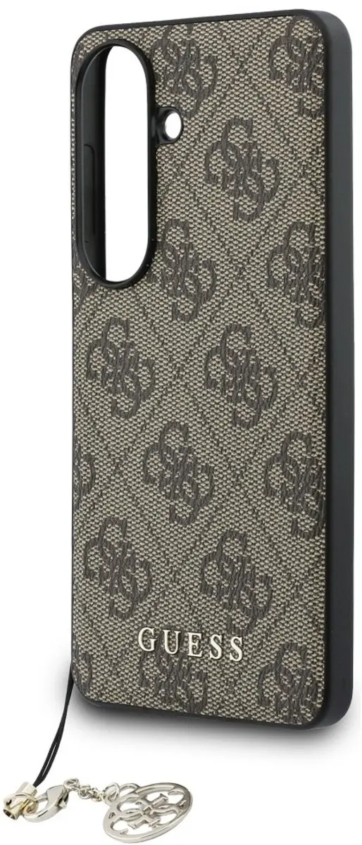 GUESS Hoesje Samsung Galaxy S26 - Classic Logo - Bruin - GUHMS26L4GFBR - afbeelding 6 van 6
