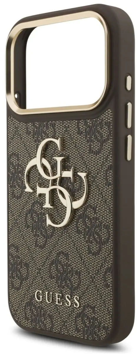 GUESS Case 4G Classic Logo - iPhone 17 Pro - Zwart