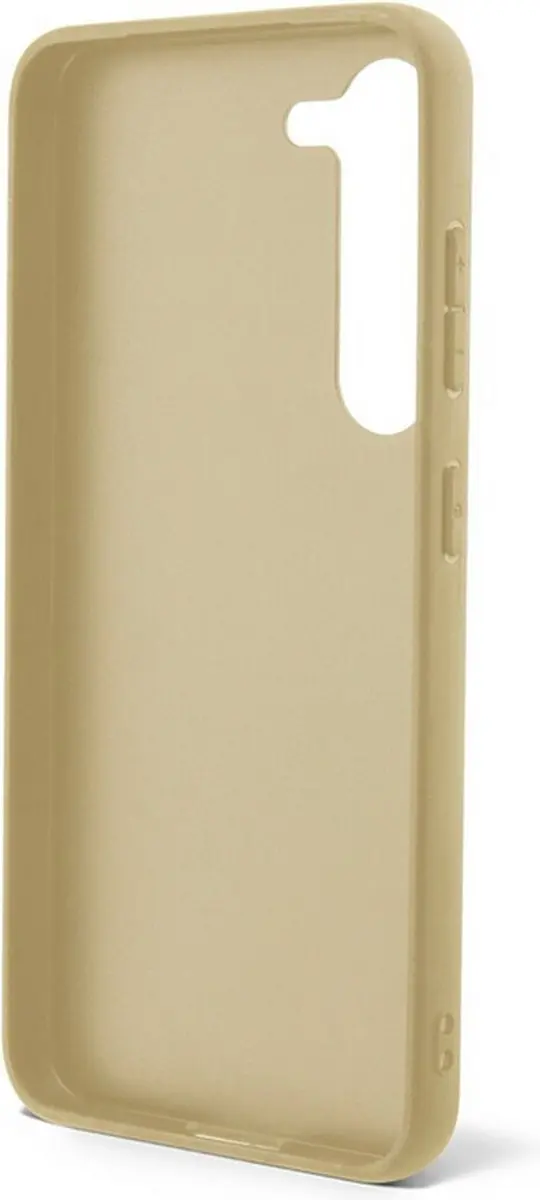 Guess Glitter Flakes Hoesje - Samsung Galaxy S23 - Goud