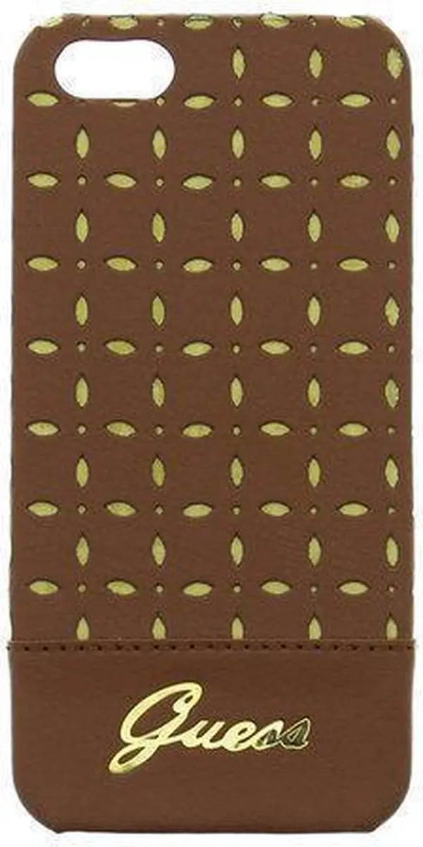 Guess Gianina iPhone 5/5S Hoesje Cognacbruin GUHCP5PEC