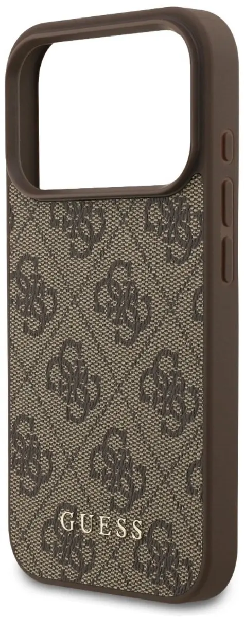 Guess 4G Classic Hoesje iPhone 17 Pro - Zwart