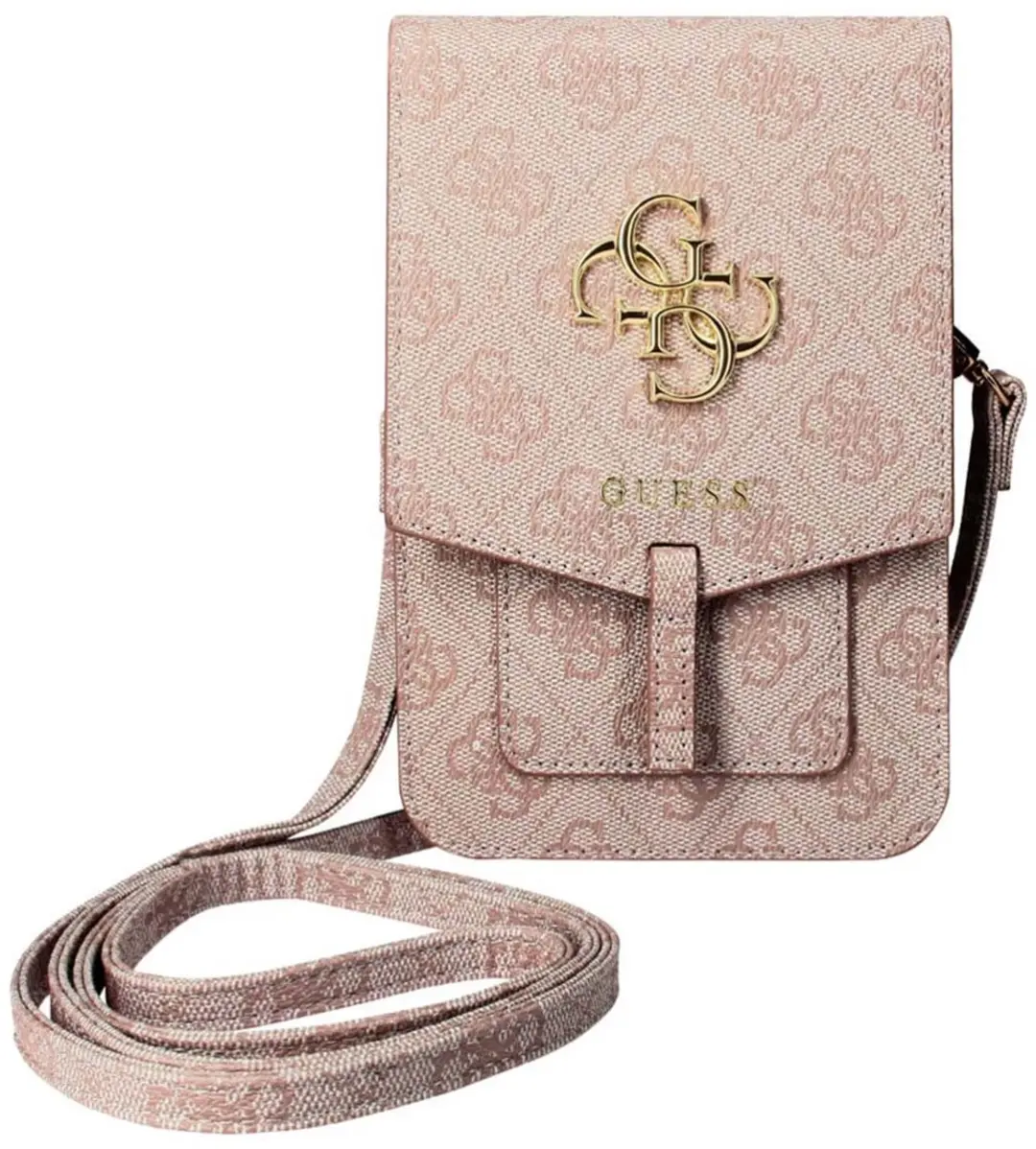 Guess 4G Metal Logo Heuptas GUWBG4GFPI - Roze