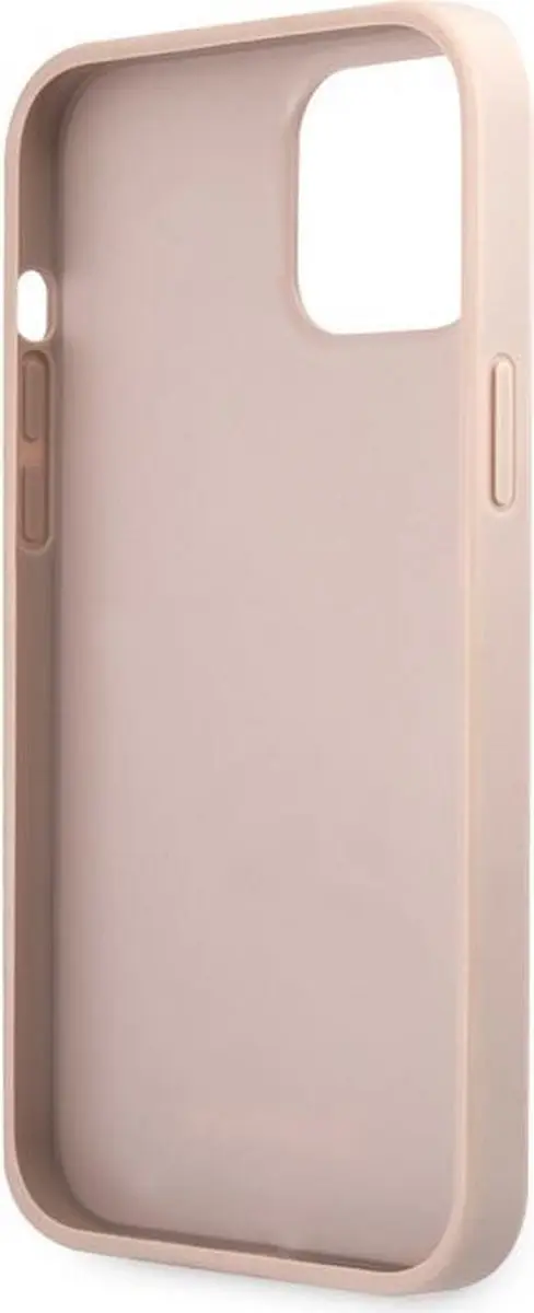 Guess 4G Metal Logo Hoesje - iPhone 12/12 Pro - Roze