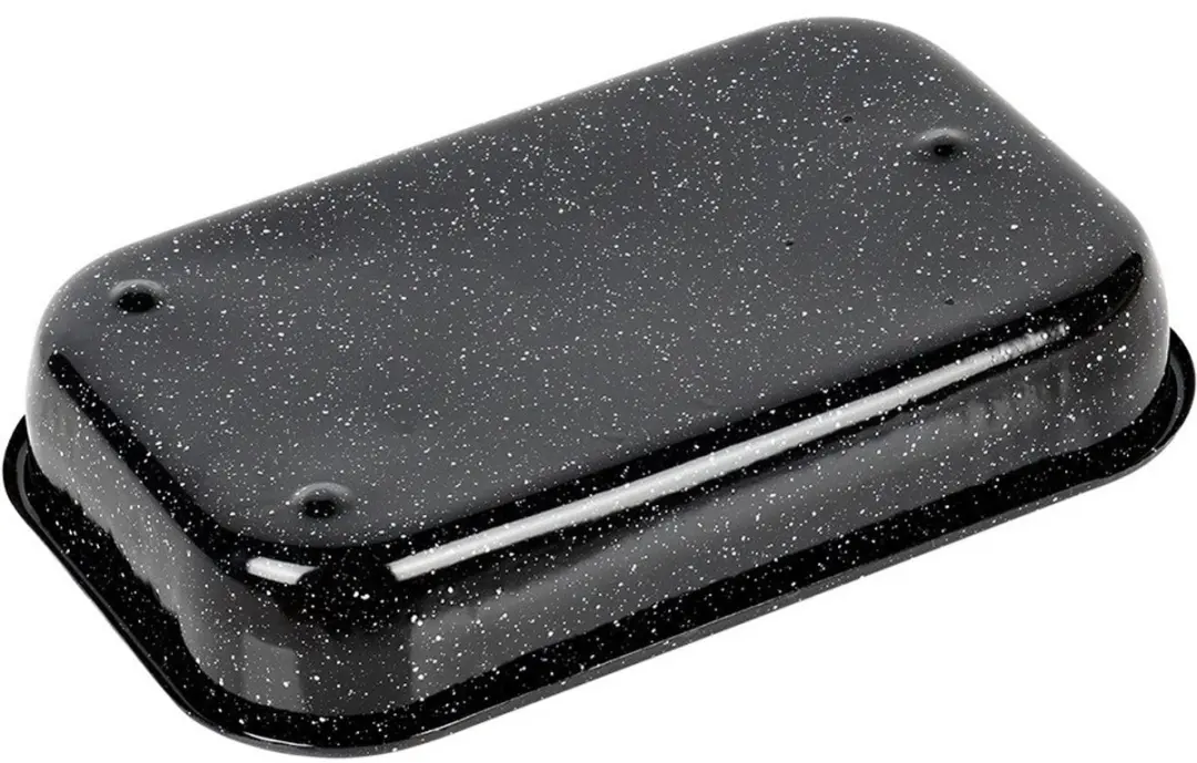 Orion Emali Rechthoekige Braadpan 4,8L - Zwart