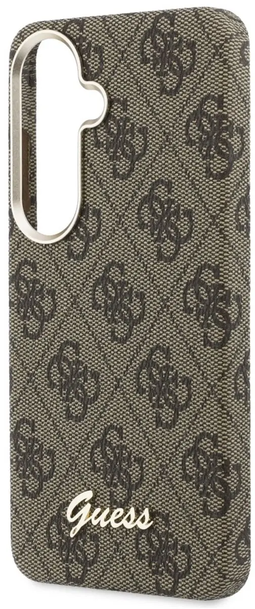 Guess Hoesje GUHCS26S4GBR - Samsung Galaxy S26 - Bruin