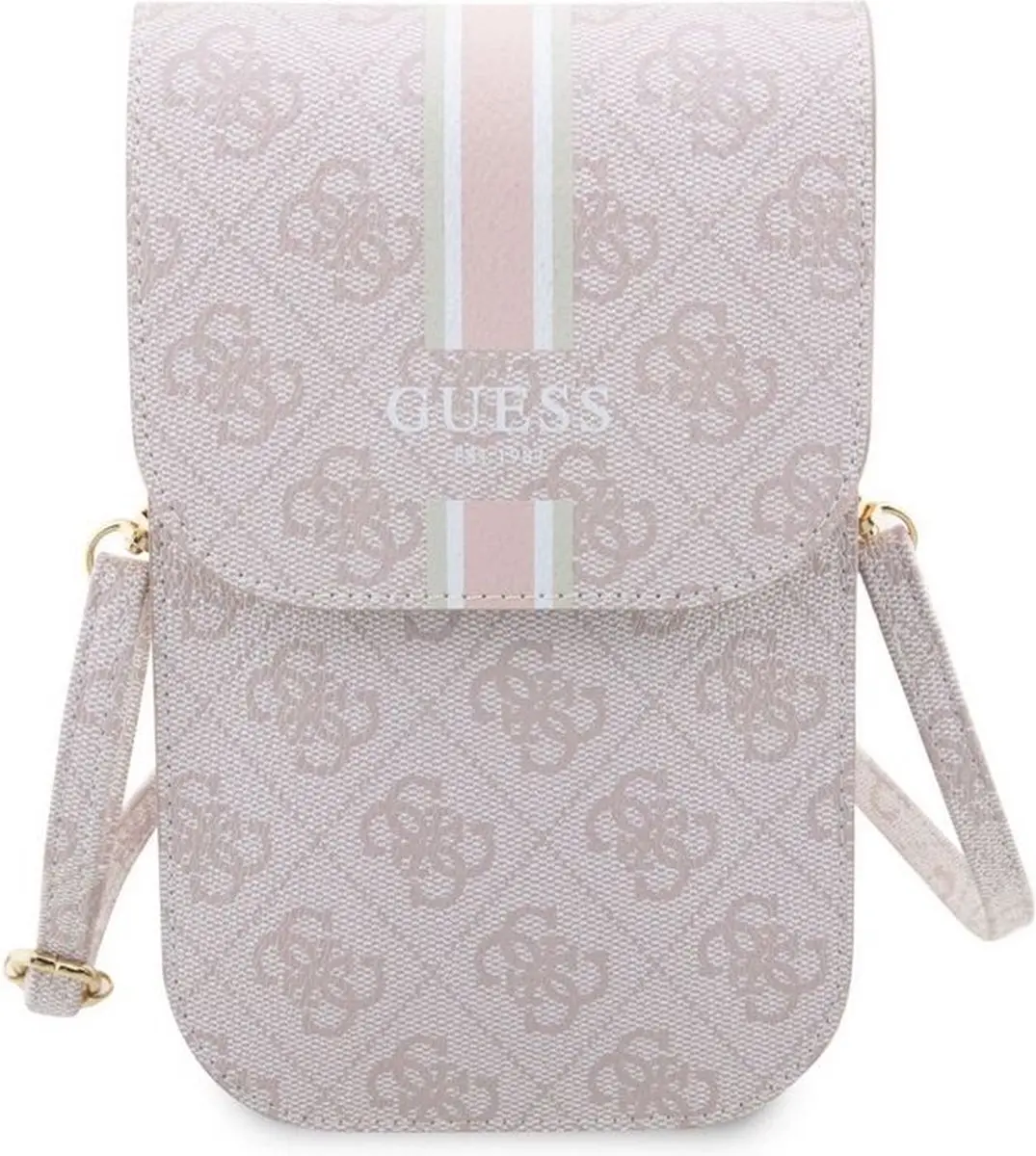 Guess 4G Printed Stripe Heuptas 3666339119591 - Roze