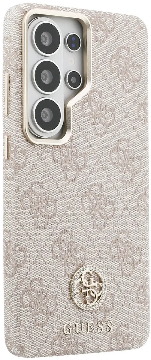 Guess Telefoonhoesje Samsung Galaxy S26 Ultra - Roze MagSafe Strass Logo - afbeelding 6 van 6