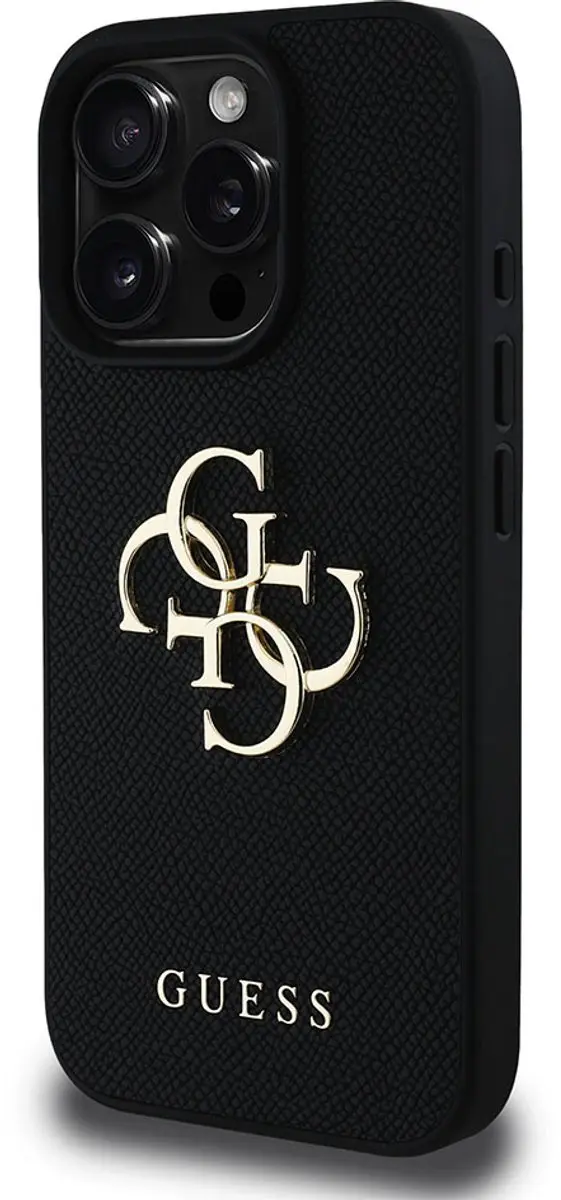 GUESS Telefoonhoesje iPhone 16 Pro - Zwart - MPN 3666339424541